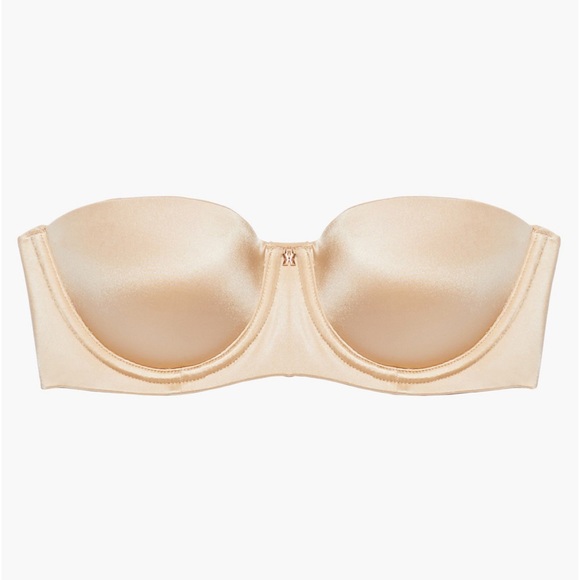 Savage X Fenty Honey Nude Core Microfiber Strapless Bra - Picture 10 of 11